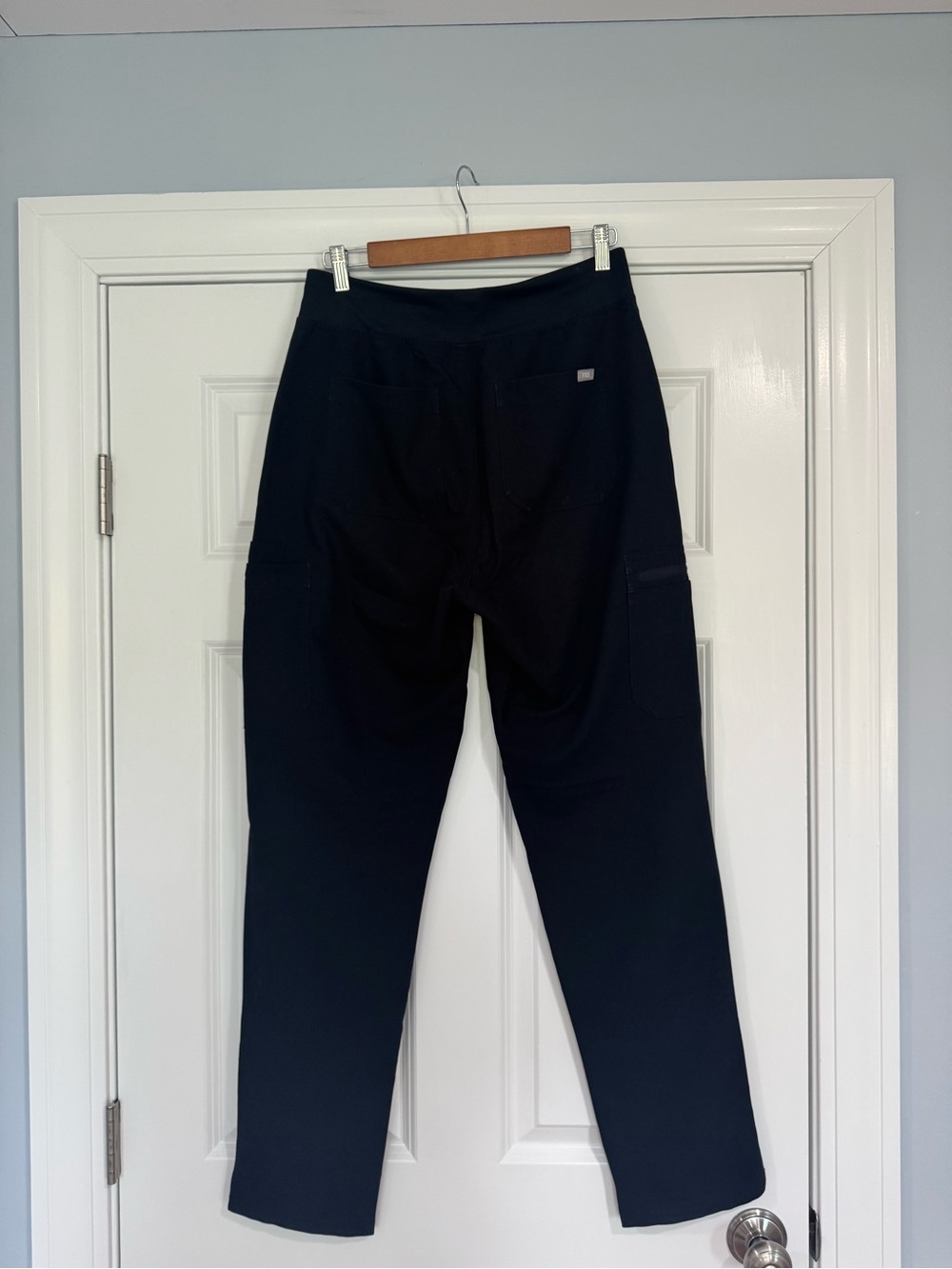 Figs Black Drawstring Jogger Pants - Picture 3 of 4